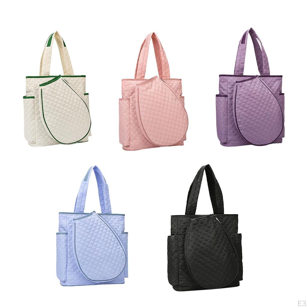 Tennistasche Schlägertasche Pickleball Rucksack Geräumige Reißverschlusstasche Schlägersportarten Schläger