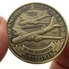B29 Bomber, Fighter Jet, Aircraft, Antique Bronze Plated Coin, Air Force Interceptor Gold Coin, Commemorative Coin