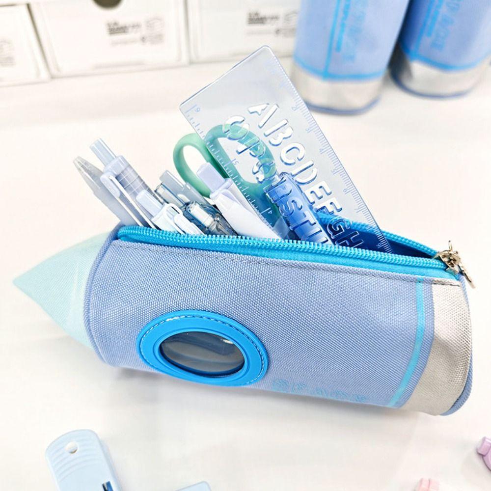 3D Lovely Pen Bag Cartoon Pencil Shape Pencil Cases Waterproof Cartoon Pencil Case  School