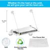 Cat Window Perch, Cat Hammock w/Fleece Blanket Upgraded Screw Suction Cups