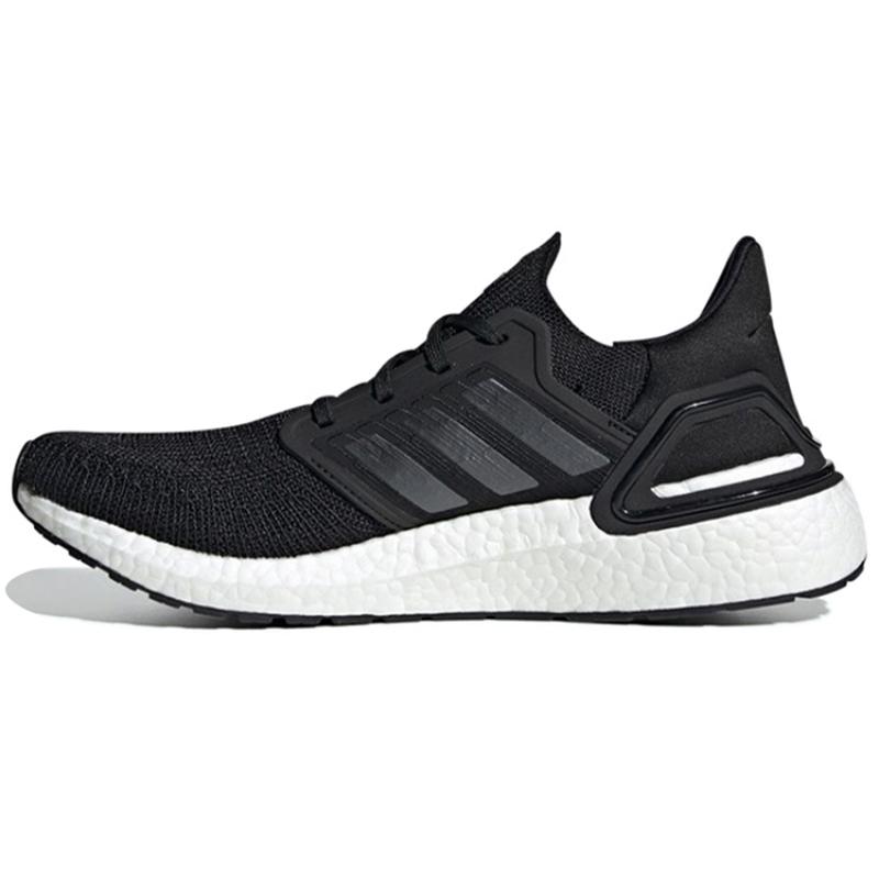 

Adidas UltraBoost 20 Black Night Metallic Grey Sneakers FY3457 42⅔