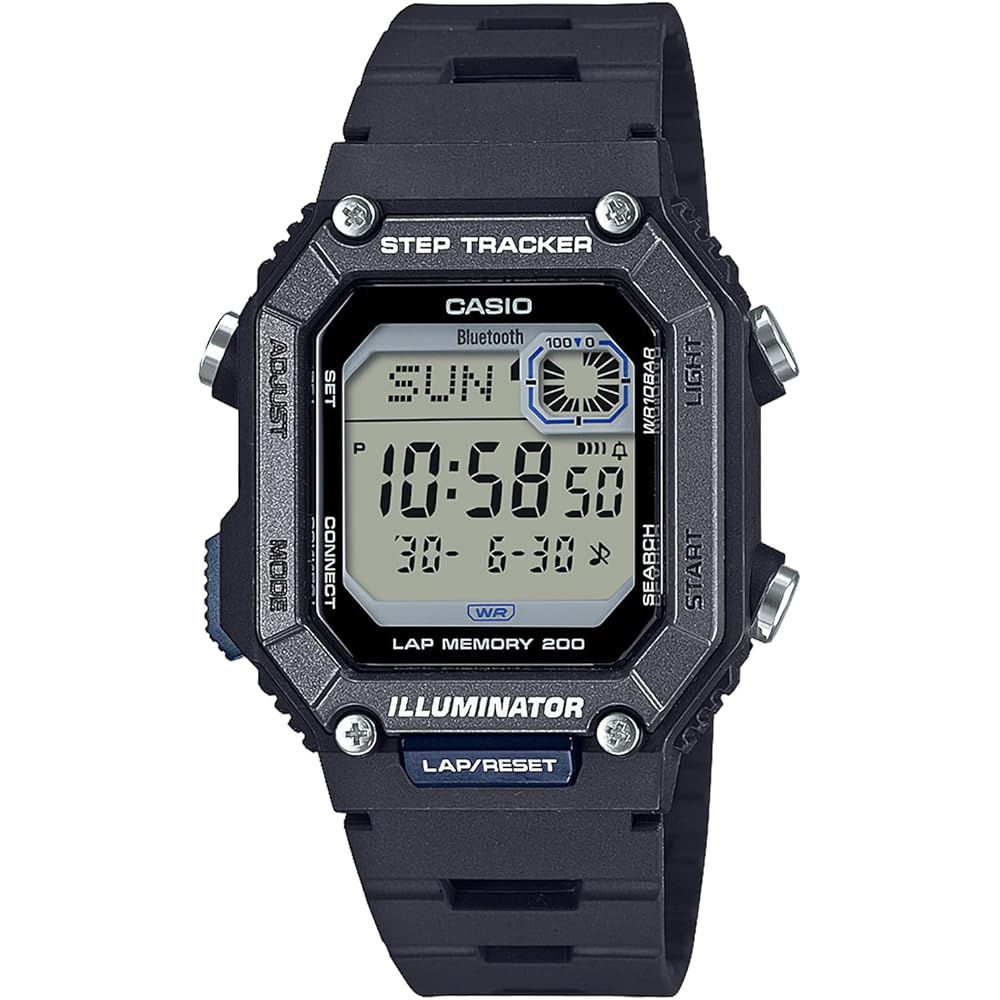 

Casio Collection WS-B1000-1AJF Bluetooth Men s Watch Black 10 ATM Water Resistant