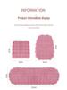Plush Faux Rabbit Fur Car Seat Cushion: Luxurious Lumbar Support for Autumn and Winter Comfort