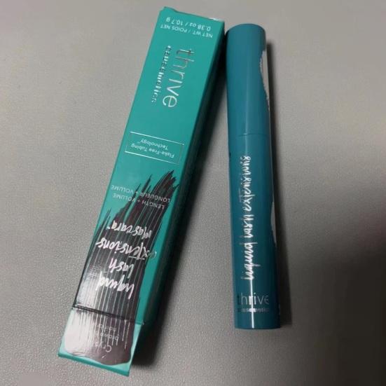 Thrive Mascara Liquid Lash Extensions Vodotěsná Potuodolná dlouhotrvající řasenka pro plnější natočený make-up Příslušenství
