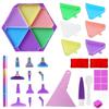 1Pc Diamond Painting New Turning Diamond Disc, Hexagonal Diamond Disc Multifunctional Funnel Disc Screen Diamond Disc DIY Tool Set