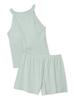 Ribbed Tank Top Shorts [Gelato Pique] &