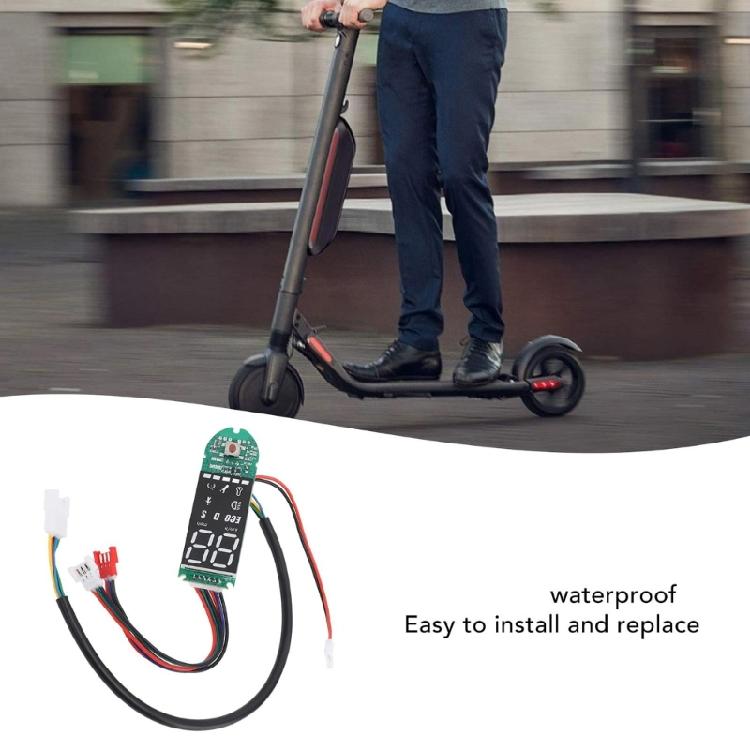 Electric Scooter Dashboard Instrument Panel Suitable for 8.5 To 10 Inch Models with Clear Readout and Weather Resistance