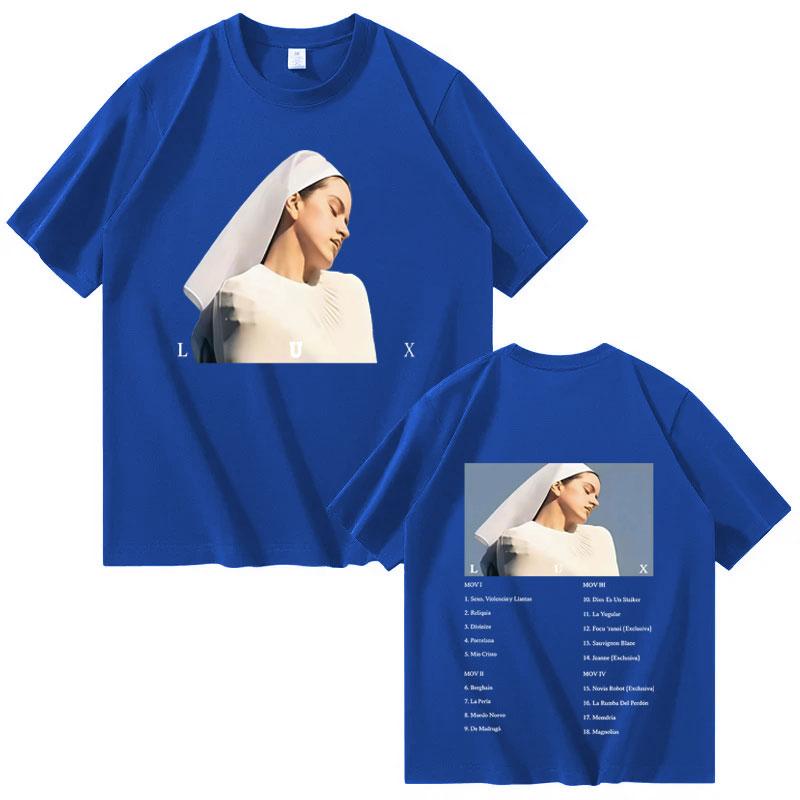 ROSALIA LUX PHOTO Harajuku Tshirt for Unisex and Women Y2K Casual Shortsleeved Tshirt Summer Print 100 Pure Cotton Tshirt