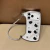 Husă de umăr cu cristal și pisoi 3D pentru seria iPhone 12-17 — Curea reglabilă sclipitoare, Design de lux