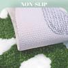 Irregular Letter Green Floor Mats, Soft And Anti-Slip Faux Cashmere Area Carpets, Bedroom Chair Gift Floor Mats, Home Decoration