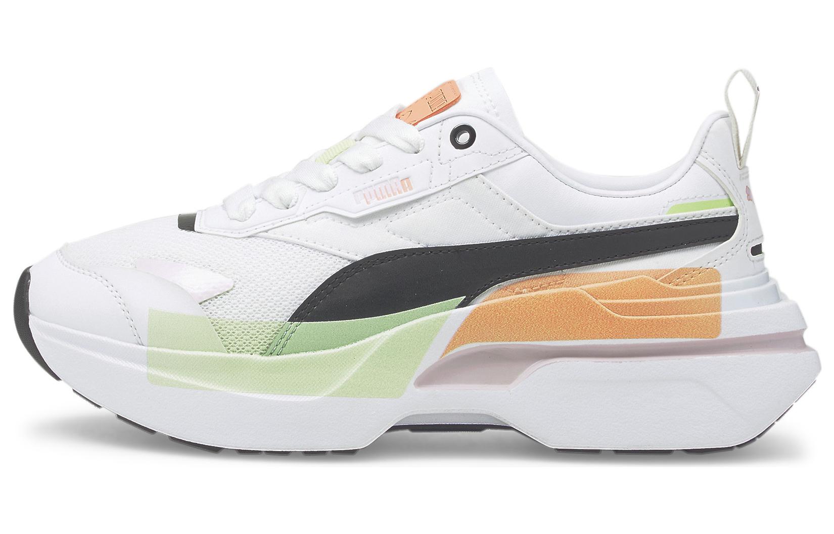 PUMA Kosmo Rider Mis White Black Multi Color Women s 384856-01 40