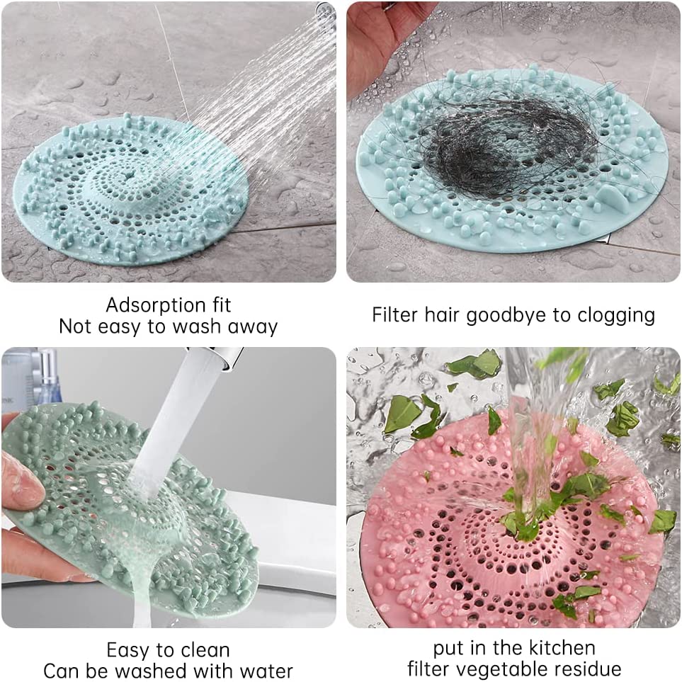 1Pcs Floor Drain Strainer Household Shower Floor Filter Sink Strainers Hair Catcher For Kitchen Bathroom Accessories