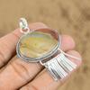 Womens day Deal Oval Natural Polychrome Jasper Sterling Silver Pendant Jewelry