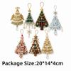 DIY Weihnachtsbaumschmuck-Set Perlen-Weihnachtsbastelset Festliche Feiertagsaktivität