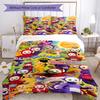 Teletubbies Customize Your Name Bedding Set Breathable Duvet Cover with Pillowcases Home Decoration Birthday Gift