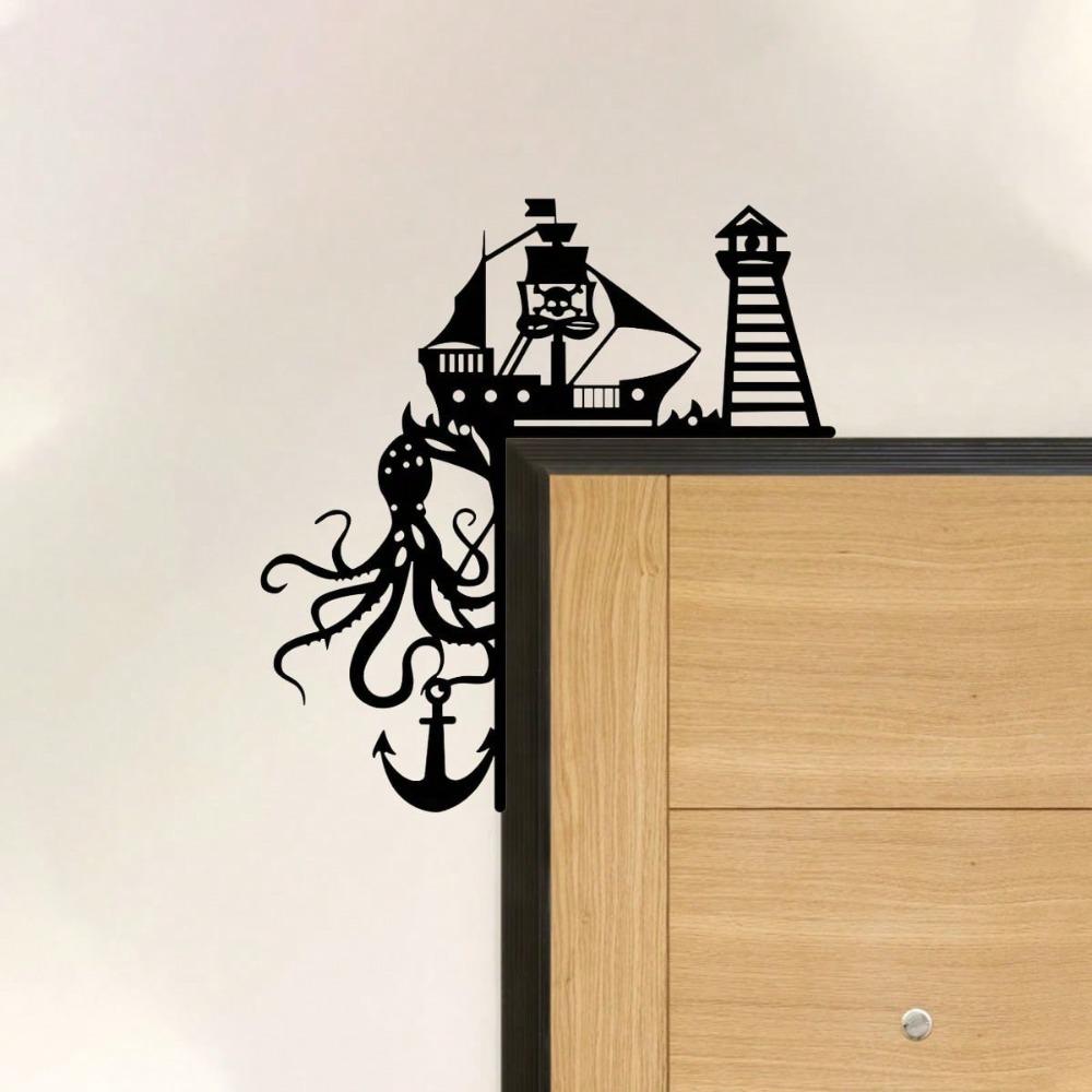 

Metal Wall Decor Starfish 3D Door Corner Protection Art Hanging Home Ornament TY4182-02