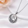 Horse Clip On Earrings and Necklace Set for Women Fashion Silver Race Animal Earrings Kentucky Derby Jewelry Horse Lover Jewelry Gifts