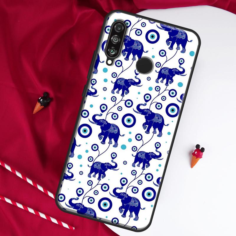 Nazar Boncugu Evil Eye For Huawei Nova Y61 Y70 Y90 Y60 Y72 Y91 12s 12i 11i 7i 8i 9 10 SE P60 Pro P30 P40 Lite Case