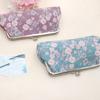 Printing Long Kiss Lock Wallet Hasp Money Clutch Bag Retro Retro Flower Coin Purse  Small Item
