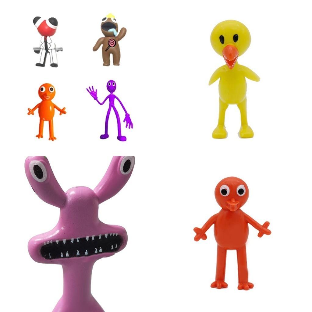 Roblox Rainbow Friends Figura Brinquedo Modelo Durável Colorido Topper de Bolo Ornamento Para Presentes de Natal de Crianças