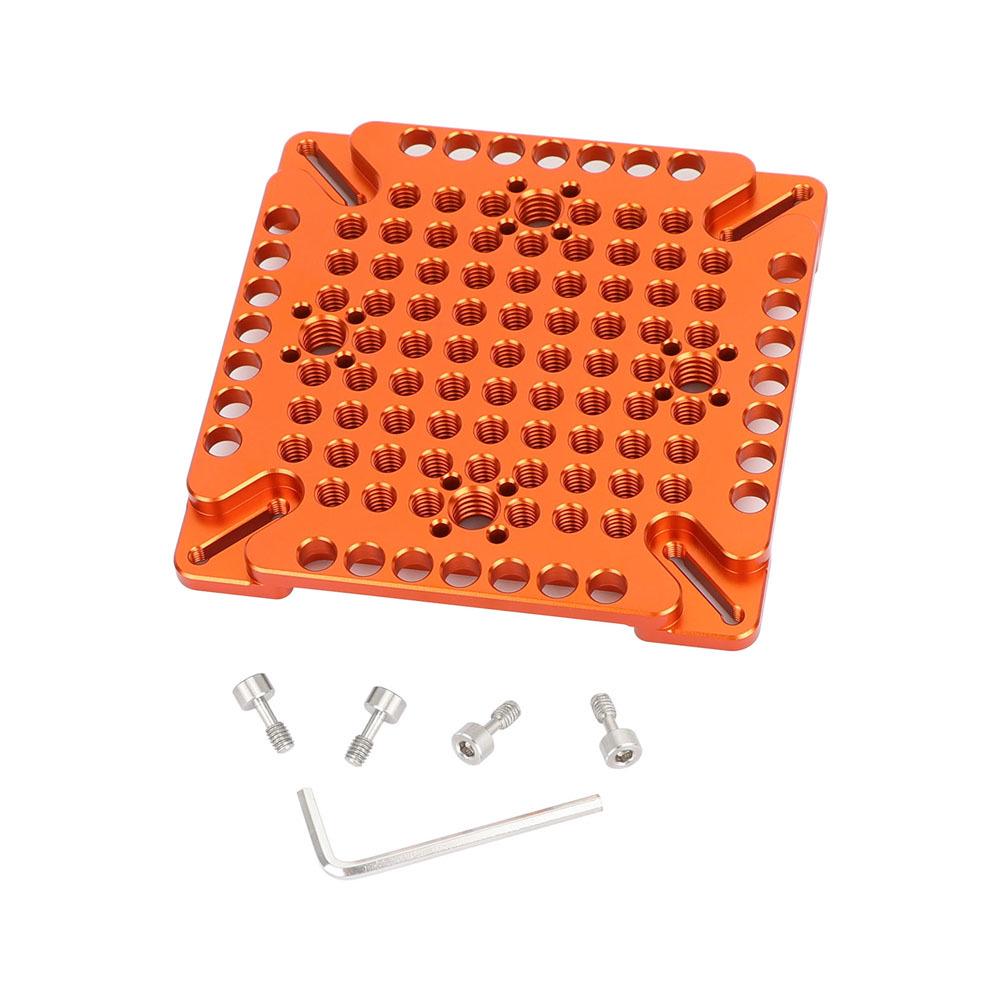 

HDRIG Versatile Multi-Hole Cheese Plate VESA Mount 75-100MM Specification 3882 помаранчевий