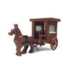 Yuantong Medieval Carriage Transport, Prisoner Car, Three Kingdoms Villain Qin Chariot, Small Particle Building Block