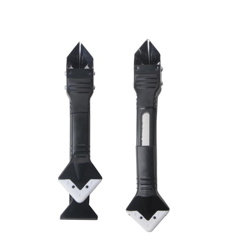 5-Piece Seam Tools: Glass & Plastic Glue Scrapers, Yin-Yang Corner Shovel Set