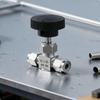 Stainless Steel Pin Valve Ferrule Fitting Leakproof Seal Industrial Hardware for Flow Controls
