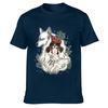 Grafische Neuheit Prinzessin Mononokes Hime T-Shirts für Herren Damen Reine Baumwolle Kodama Baum Waldgeist T-Shirts Shirt