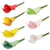 Künstliche Calla-Lilien Latex Calla-Lilie SNAIL GARDEN Lilien Natürliches Aussehen
