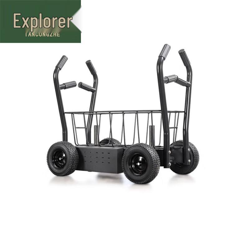 TancZongZhe Dual Resistance Wheeled Sled Training System