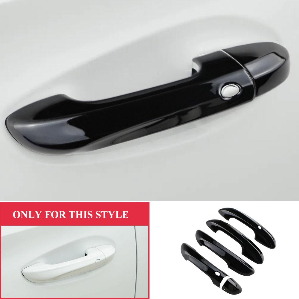 Car Door Handle Cover for MG4 EV 2022-2024 LHD Anti-Scratch Exterior Protector Trim Auto Exterior Modification Decor Accessories