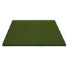 Universal Dual-Turf Golf Mat 5 X 5 FT Shock Absorption Golf Training Swing Mat for Indoor & Outdoor Golf Training Swing Chipping
