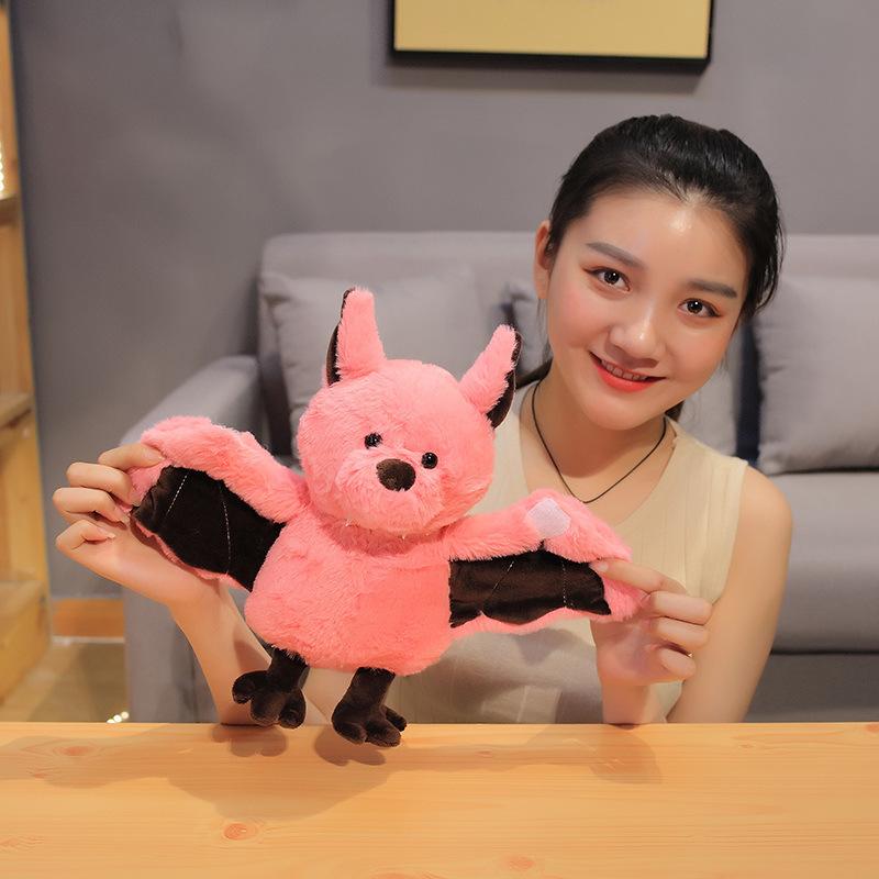 Cartoon Bat Plush Toy Cute Long Hair Bat Doll