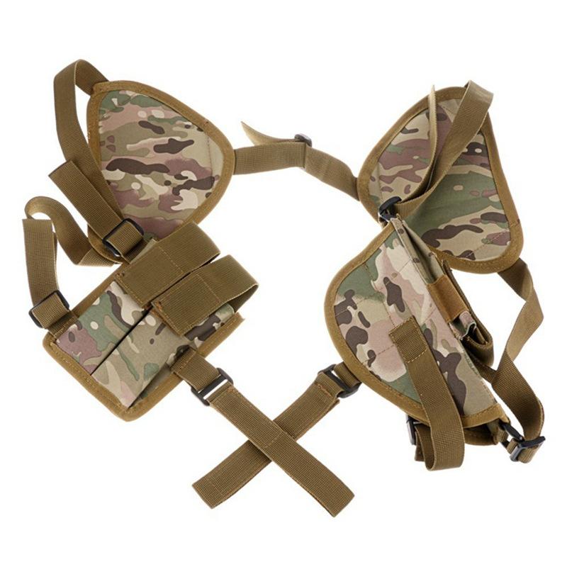 Tactical Gun Holster Universal Left Right Hand Pistol Gun Carry Pouch Concealed Shoulder Holster For Glock 17 19 Gun Accessories