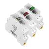 Din Rail 18mm AC 40-500V 220V 380V Voltage Meter Ammeter Single Three Phase Modular Indicator LED Digital Display Detector NEW