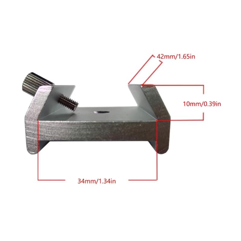 Finderscope Base Aluminum Dovetail Grooved Bracket with 1/4inch Threaded Hole