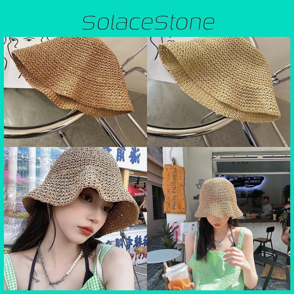 Sun Trendy Womens Hat Foldable Breathable Wide Brim Perfect For Beach Travel