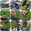 Motorcycle Mobile Phones Brackets Universal Motorbike Headbar Holders Rearview Mirror Stands Safety Shockproof Riding Holder 1Pc