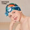 WATERTIME Kinder Wasserdichte Silikon-Badekappe