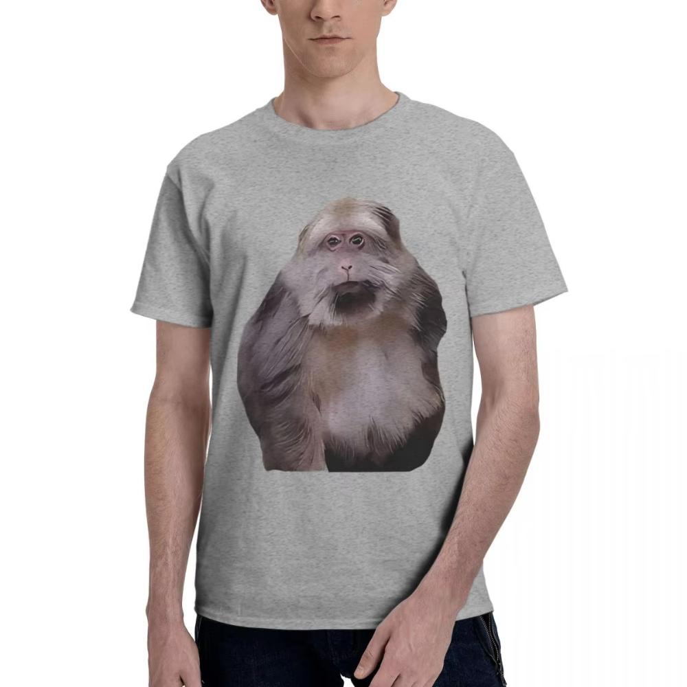 Xing Xing Monkey Meme Graphic Cotton Casual Breathable Confortable Totoro Funny Printed TShirt for Men Women Oversized TShirt