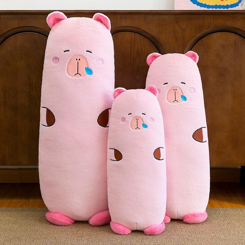 Capybara Plush Cute Toy Cartoon Animal Doll For Girls Gift Decoration Bedroom
