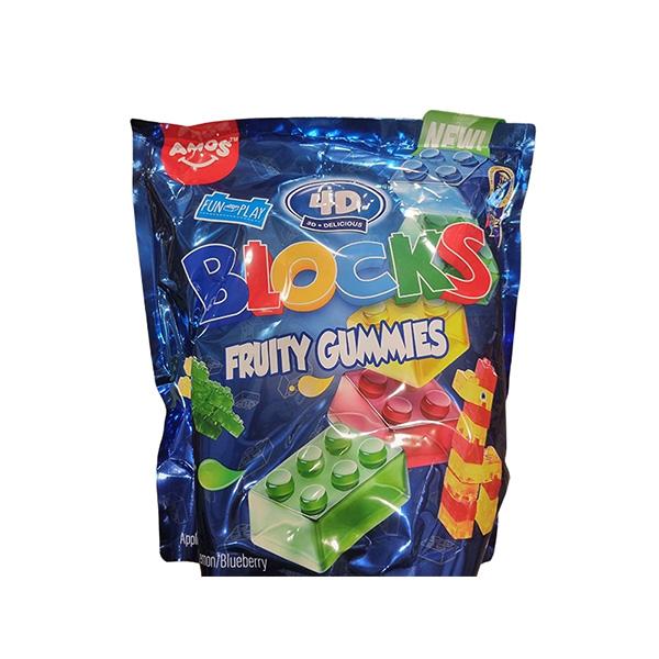 Amos 4D Block Gummy 24g x 70packs One thing