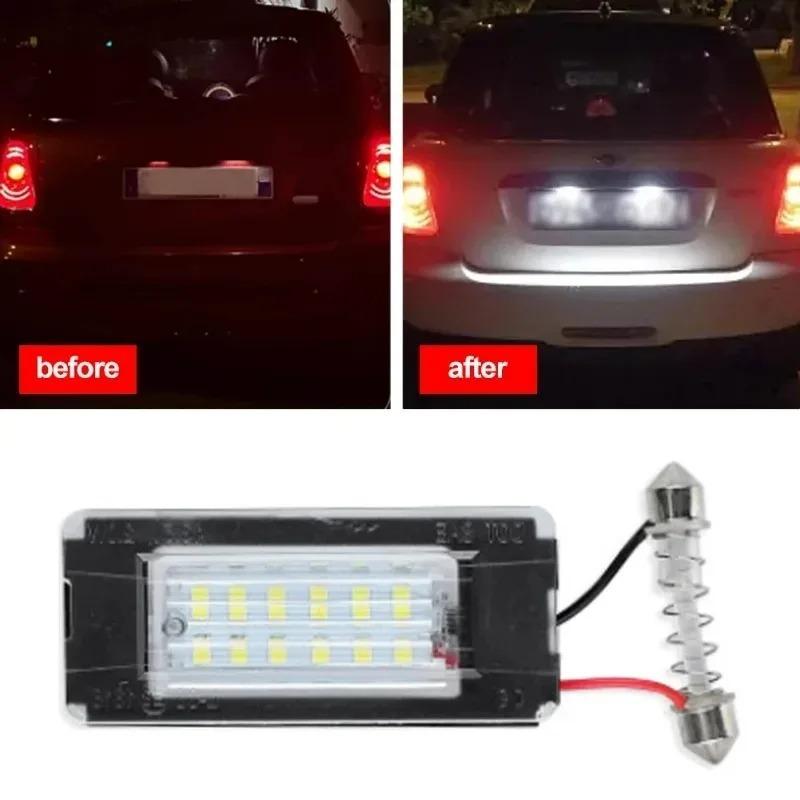 1PC for Mini Cooper R56 R57 R58 R59 R50 R52 R53 07-15 Car Canbus LED License Number Plate Light Assembly New