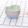 Dinnerware Mini Bowl Love Heart Shape Wheat Straw Bowls For Food Tableware Vinegar Seasoning Bowls Bargains Kitchen Supplies
