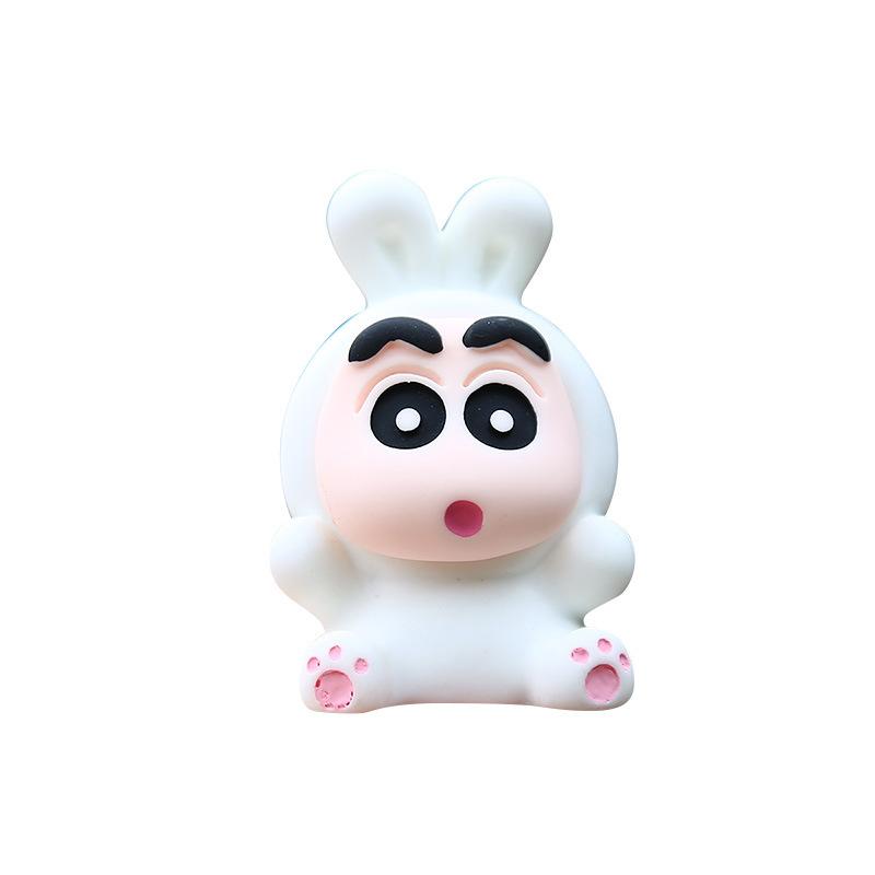 Cartoon Shinchan Capybara Animal Model Kids Toy For Visual Development Play And