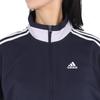 Adidas KTX55 Team Track Top in Legend Dawn Size L Women's Ink/Silver (JG8140),