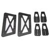 RC Metal Alloy Chassis Lift Plate Set Kit for   SCX10 1Celsius10 RC Model Car Parts