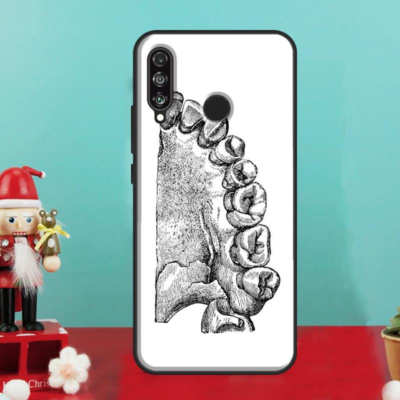 Dentist Tooth Pattern For Huawei Nova 12i 12s 11i 8i 9 10 SE Y90 Y60 Y70 Y72 Y73 Y61 Y91 P30 P40 Lite P60 Pro Case