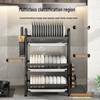 Yuzhuxun Double-Layer Kitchen Storage & Dish Rack